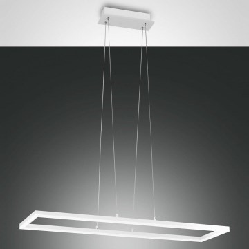 Fabas Luce 3394-43-102 - Lampadario a sospensione con filo LED dimmerabile BARD LED/52W/230V 4000K bianco