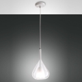 Fabas Luce 3481-40-241 - Lampadario a sospensione con filo LILA 1xE27/40W/230V limpido