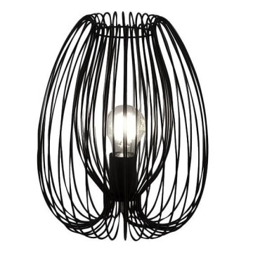 Fabas Luce 3677-34-101 - Lampada da tavolo CAMP 1xE27/40W/230V nero