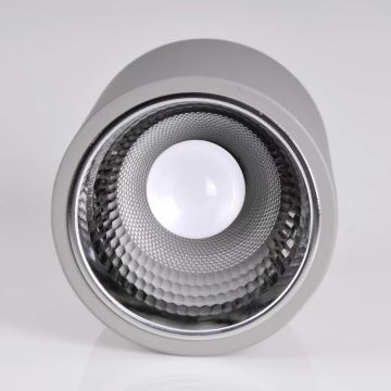 Faretto JUPITER 1xE27/20W/230V diametro 16,5 cm grigio