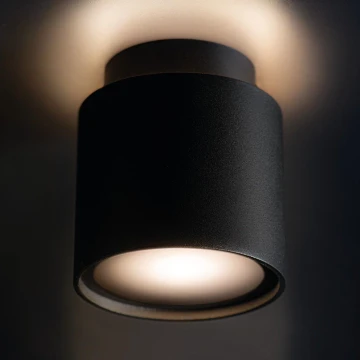 Faretto LED da soffitto SONOR 1xGU10/10W/230V + LED/4W nero