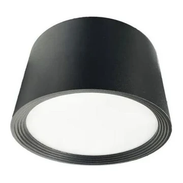 Faretto LED LED/12W/230V 4000K diametro 10 cm nero