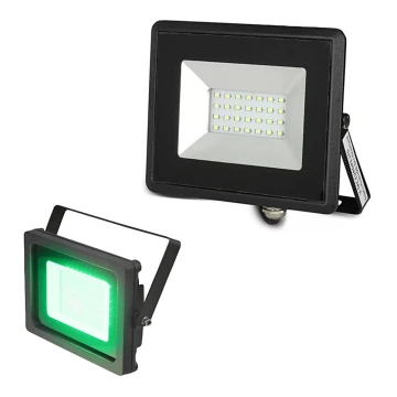 Faretto LED LED/20W/230V IP65 verde