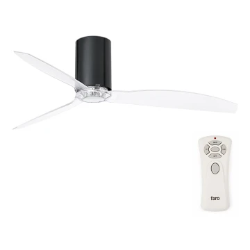 FARO 32040 - Ventilatore da soffitto MINI TUBE FAN con telecomando nero