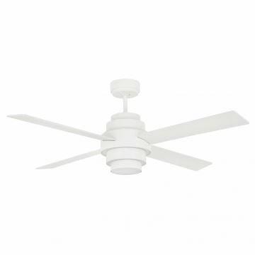 FARO 33397 - Plafoniera LED DISC FAN 2xLED/35W/230V bianco + telecomando