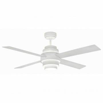 FARO 33397 - Plafoniera LED DISC FAN 2xLED/35W/230V bianco + telecomando