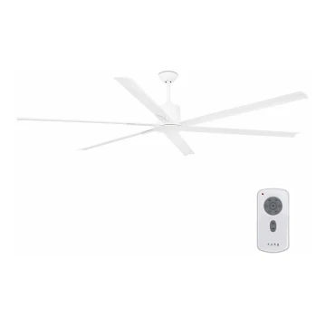 FARO 33461A - Ventilatore da soffitto ANDROS XL bianco + telecomando