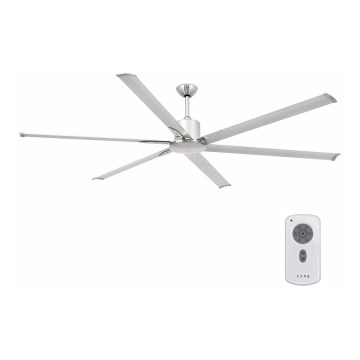 FARO 33465A - Ventilatore da soffitto ANDROS XL cromo opaco d.213 cm  + telecomando