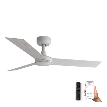 FARO 34288WP - Ventilatore da soffitto CRUISER S bianco diametro 106 cm SMART + telecomando