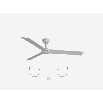 FARO 34292WP - Ventilatore da soffitto CRUISER XL bianco diametro 160 cm SMART + telecomando