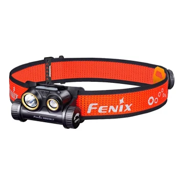 Fenix HM65RTRAIL - Lampada frontale ricaricabile a LED 2xLED/2xCR123A IP68