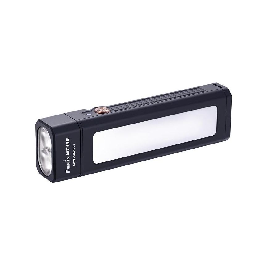 Fenix WT16R - Torcia LED ricaricabile 2xLED/USB IP66