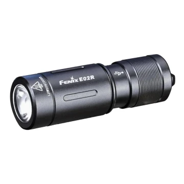 Fenix ​​​​E02RBLC - LED Torcia ricaricabile LED/USB IP68 200 lm 6.5 h