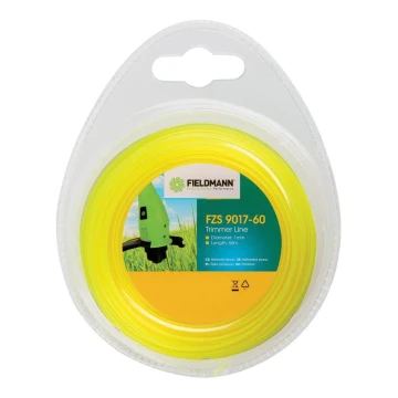 Fieldmann - Corda di ricambio per tosaerba da giardino 60m/1,0mm