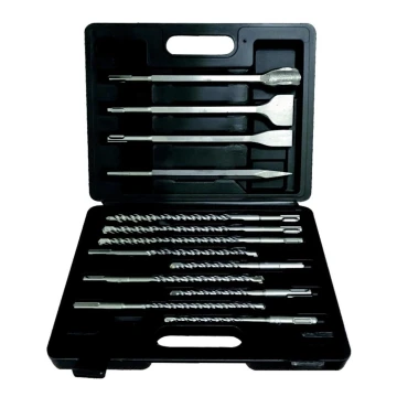 Fieldmann - Set di punte e scalpelli SDS 13 pz