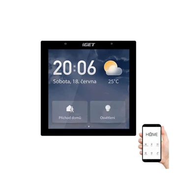 Gateway smart con un touch display GW6 Wi-Fi Zigbee Bluetooth