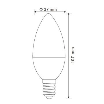 Globo - Lampadina LED dimmerabile E14/5W/230V 4000K