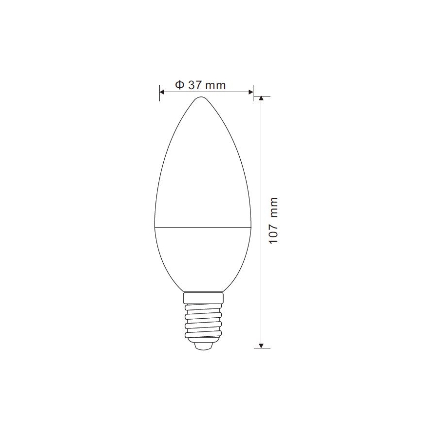 Globo - Lampadina LED dimmerabile E14/5W/230V 4000K