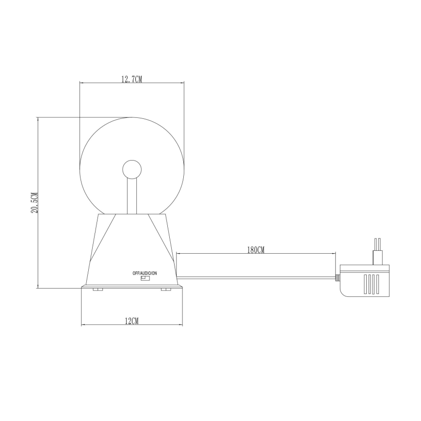 Globo - Lampada da tavolo LED LED/3,6W/230V