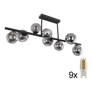 Globo - Lampadario a sospensione con supporto rigido LED 9xG9/3W/230V