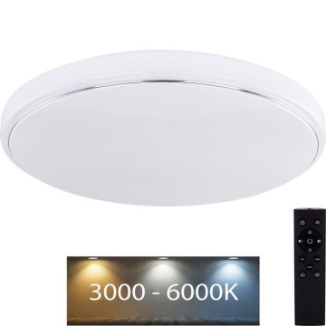 Globo - Plafoniera dimmerabile RGBW LED/40W/230V 3000-6000K+ telecomando