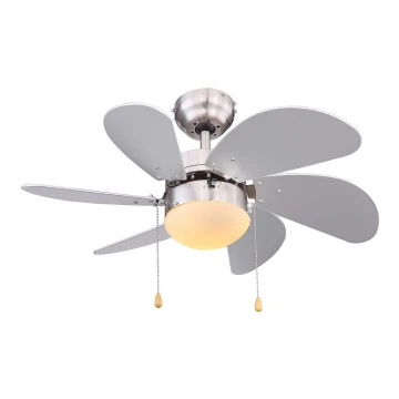 Globo - Ventilatore da soffitto 1xE14/60W/230V