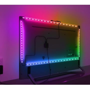 Govee - Backlight 3S Netflix TV 55-65" SMART LED retroilluminazione RGBICW Wi-Fi + telecomando