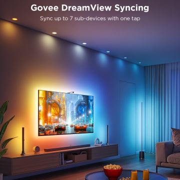 Govee - SET 2x Backlight TV 55-65" SMART LED retroilluminazione RGBICW Wi-Fi