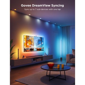 Govee - SET 2x Backlight TV 55-65" SMART LED retroilluminazione RGBICW Wi-Fi