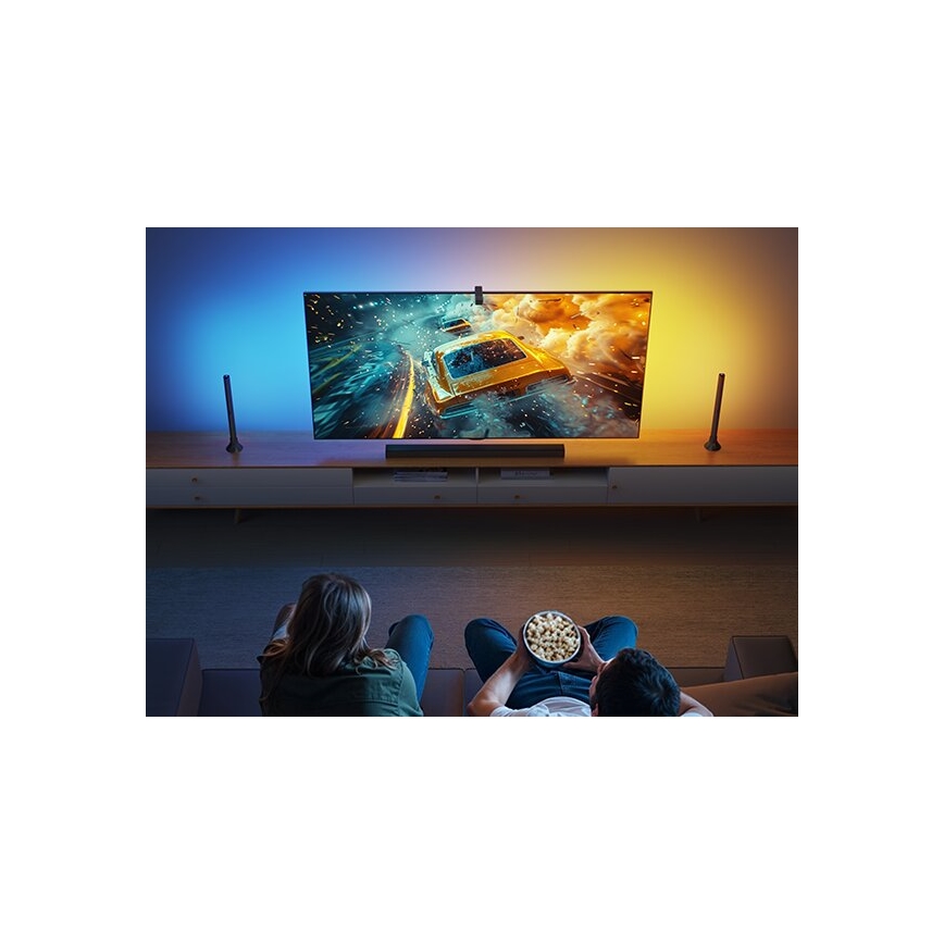 Govee - SET 2x Backlight TV 55-65" SMART LED retroilluminazione RGBICW Wi-Fi