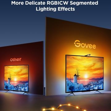 Govee - TV Backlight 3 Lite TV 55-65" SMART LED retroilluminazione RGBICW Wi-Fi IP67 + telecomando