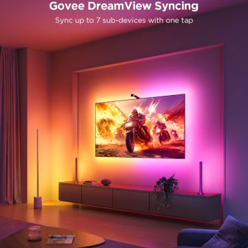 Govee - TV Backlight 3 Lite TV 55-65" SMART LED retroilluminazione RGBICW Wi-Fi IP67 + telecomando