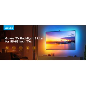 Govee - TV Backlight 3 Lite TV 55-65" SMART LED retroilluminazione RGBICW Wi-Fi IP67 + telecomando