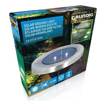 Grundig - Lampada LED solare LED 2xLED/1,2V