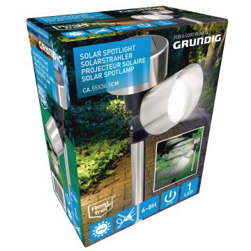 Grundig - Lampada solare LED LED/1,2V