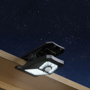 Grundig - Luce solare a LED con sensore CLIP-ON LED/9W/3,7V IP44