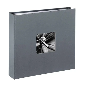 Hama - Album fotografico 22,5x22 cm 80 pagine grigio