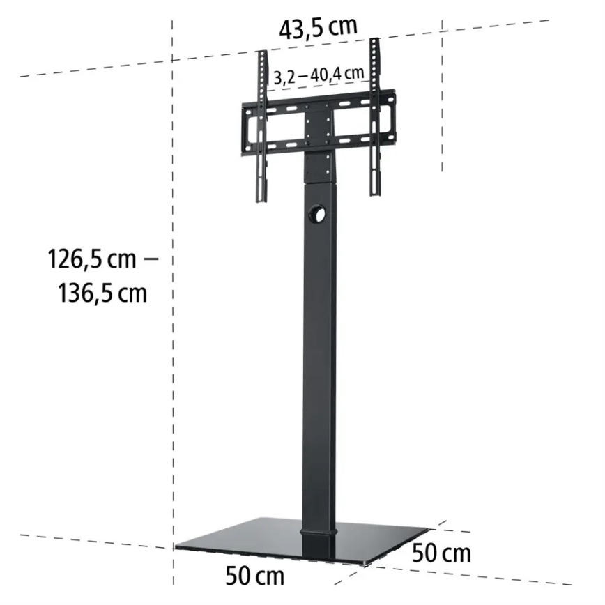 HAMA - Supporto Girevole per TV 66 Portata Max 80 kg Nero - ePrice