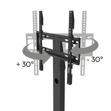 Hama - Supporto da terra per TV 32-65" nero