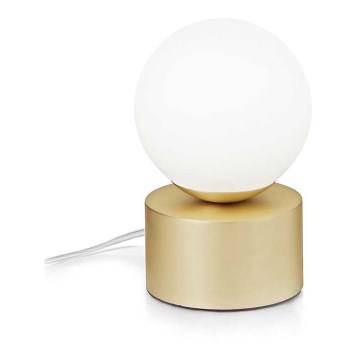 Ideal Lux - Lampada da tavolo LED PERLAGE 1xG9/3W/230V oro/bianco