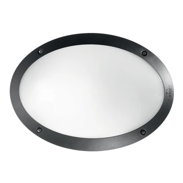 Ideal Lux - Lampada tecnica 1xE27/23W/230V IP66 nero