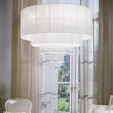 Ideal Lux - Lampadario di cristallo su filo OPERA 10xE27/60W/230V