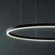 Ideal Lux - Lampadario LED a sospensione con filo ORACLE LED/55W/230V diametro 90 cm nero
