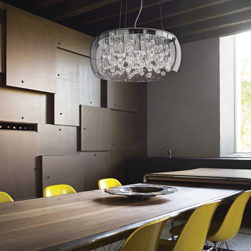 Aria Ideal Lux, Lampadario da cucina in vetro