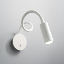 Ideal Lux - LED Lampada flessibile piccola FOCUS LED/3,5W/230V CRI 90 bianco