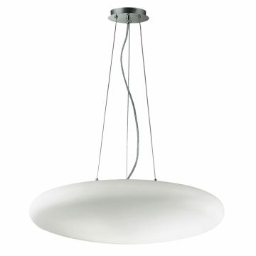 Ideal Lux - Vetro di ricambio E27 diametro 50 cm bianco