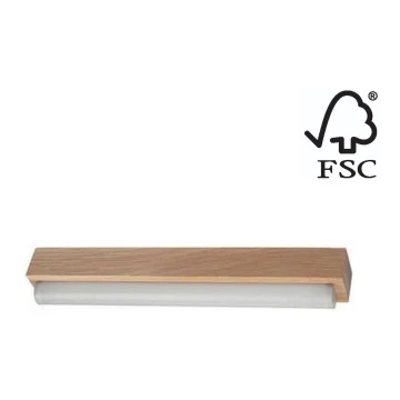 Illuminazione a LED per specchi da bagno AQUAVIVA LED/6W/230V 39 cm IP44 quercia – FSC certificato