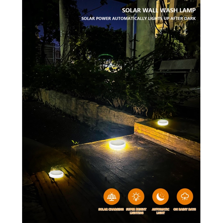 LED da esterno solare illuminazione con sensore LED/0,4W/3,2V IP54