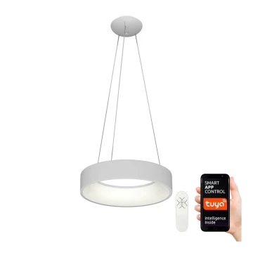 Immax NEO 07020L - Lampadario a sospensione con filo LED dimmerabile con telecomando AGUJERO LED/30W/230V Tuya