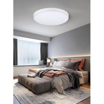 Immax NEO 07149-W51 - Plafoniera LED dimmerabile NEO LITE AREAS LED/48W/230V Tuya Wi-Fi bianco + telecomando